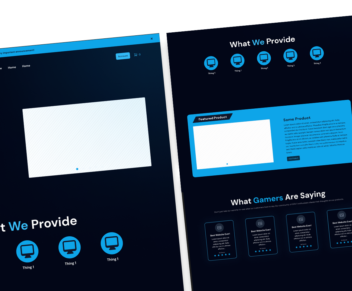 This project aims to develop a Proof of Concept for an innovative e-commerce platform.